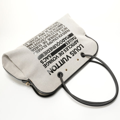 LOUIS VUITTON Travel Article da Voyage Shoulder Bag gray WS28335