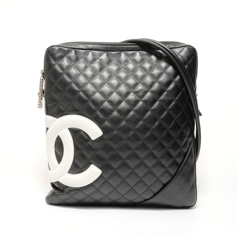 CHANEL Booth #9, Cambon Line, COCO Mark Shoulder Bag black WS28337