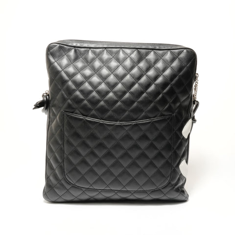 CHANEL Booth #9, Cambon Line, COCO Mark Shoulder Bag black WS28337