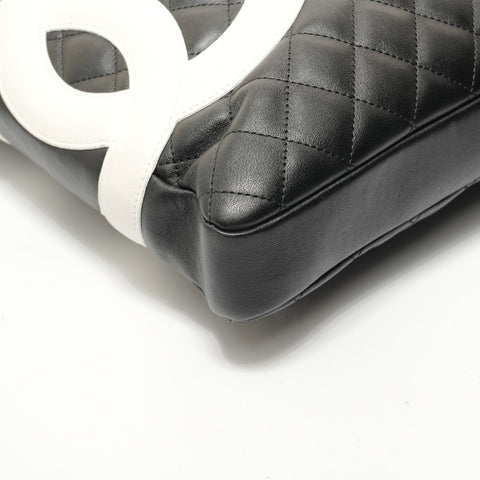 CHANEL Booth #9, Cambon Line, COCO Mark Shoulder Bag black WS28337