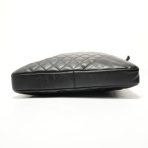 CHANEL Booth #9, Cambon Line, COCO Mark Shoulder Bag black WS28337
