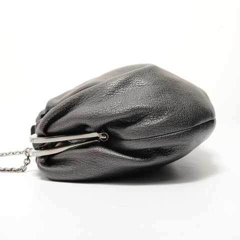 LOEWE leather Shoulder Bag gray WS28344