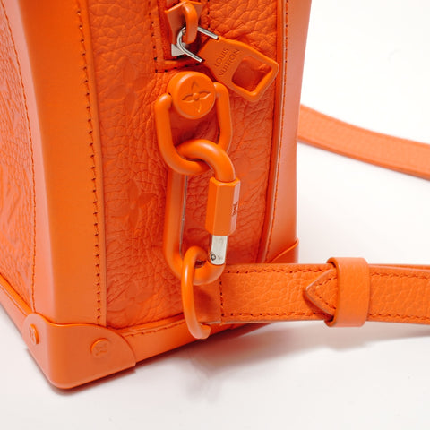 LOUIS VUITTON 2019 model Handle Soft Trunk Monogram Shoulder Bag Orange WS28345