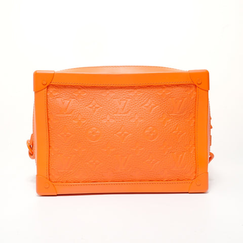 LOUIS VUITTON 2019 model Handle Soft Trunk Monogram Shoulder Bag Orange WS28345
