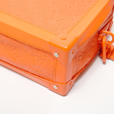 LOUIS VUITTON 2019 model Handle Soft Trunk Monogram Shoulder Bag Orange WS28345