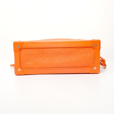 LOUIS VUITTON 2019 model Handle Soft Trunk Monogram Shoulder Bag Orange WS28345