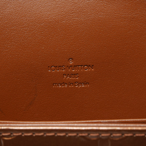 LOUIS VUITTON 2007 Monogram Vernis Thompson Street Shoulder Bag Brown WS28346