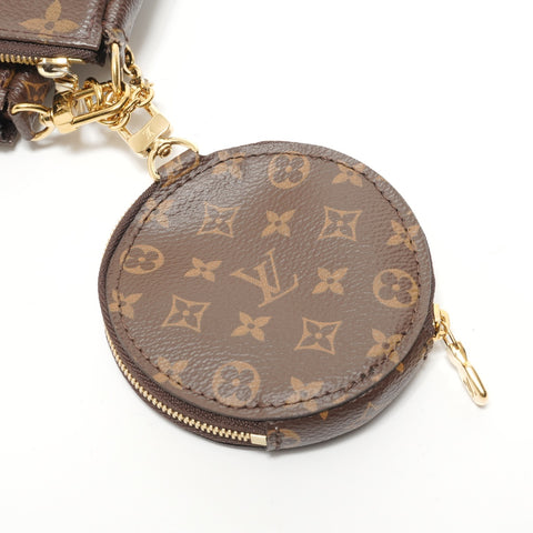LOUIS VUITTON Multi Pochette Accessories, made in 2020 Shoulder Bag Brown WS28353