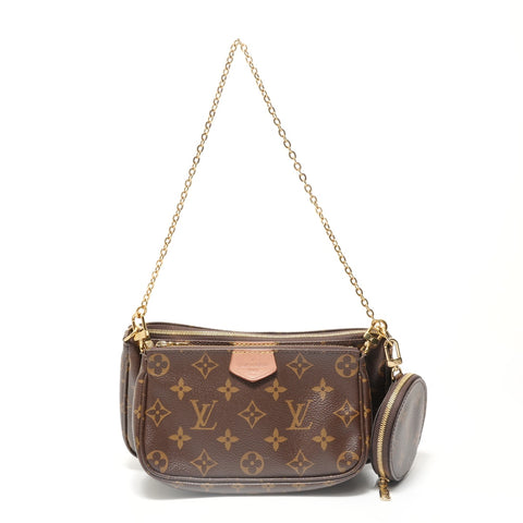 LOUIS VUITTON Multi Pochette Accessories, made in 2020 Shoulder Bag Brown WS28353