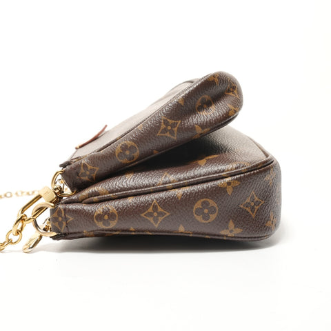 LOUIS VUITTON Multi Pochette Accessories, made in 2020 Shoulder Bag Brown WS28353