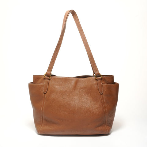 PRADA leather Shoulder Bag Brown WS28355