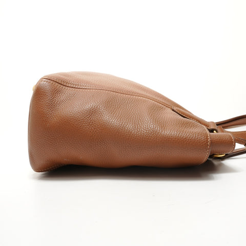 PRADA leather Shoulder Bag Brown WS28355