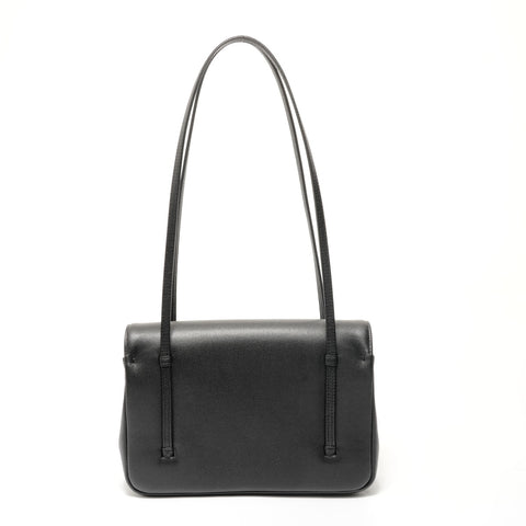 CHANEL 2026 Stainless Steel Small Flap Shoulder Bag black WS28359