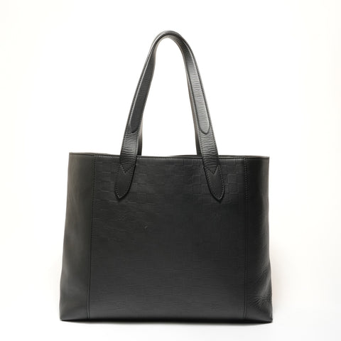 LOUIS VUITTON Damier Infini Cabas Voyage, 2018 model. Tote Bag black WS28362