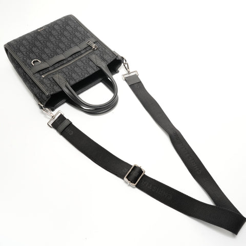 Christian Dior Safari North South Mini Handbag black WS28364
