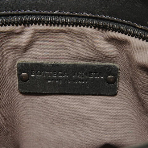 BOTTEGAVENETA INTRECCIATO leather Shoulder Bag gray WS28366