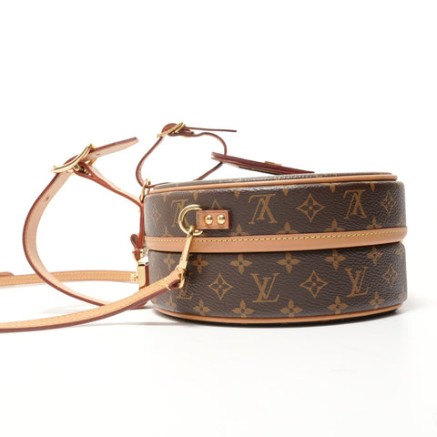 LOUIS VUITTON Monogram Petite Boite Chapeau Shoulder Bag Brown WS28367