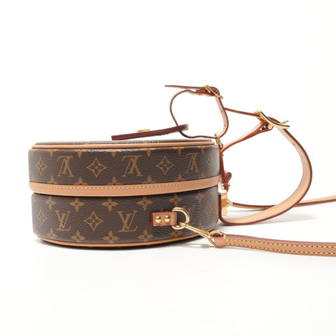LOUIS VUITTON Monogram Petite Boite Chapeau Shoulder Bag Brown WS28367