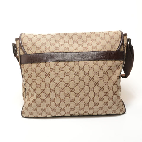 GUCCI GG canvas Shoulder Bag beige WS28369