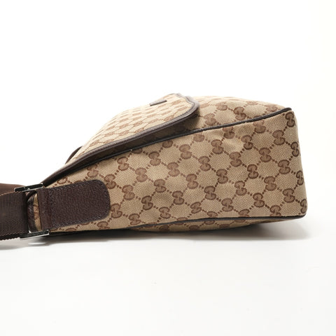 GUCCI GG canvas Shoulder Bag beige WS28369