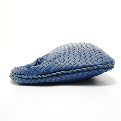BOTTEGAVENETA INTRECCIATO Hobo Shoulder Bag blue WS28371