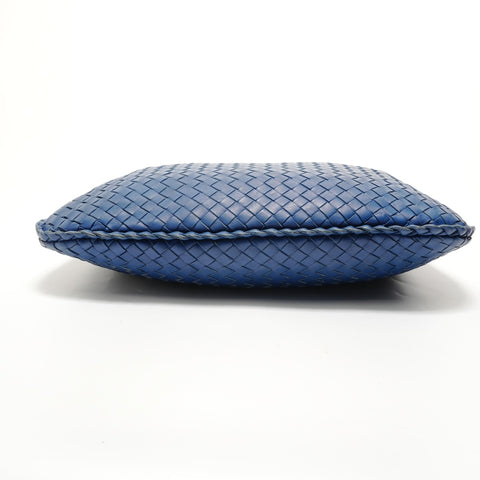 BOTTEGAVENETA INTRECCIATO Hobo Shoulder Bag blue WS28371