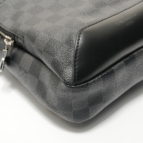 LOUIS VUITTON 2019 Damier Graphite Avenue Sling Bag Shoulder Bag black WS28372