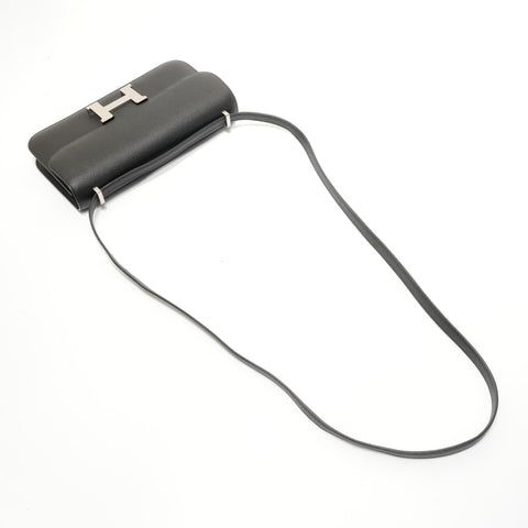 HERMES C stamp, 2018 model, Constance Elan Shoulder Bag black WS28373