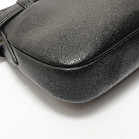 Miu Miu Aventure Nappa Leather Shoulder Bag black WS28374