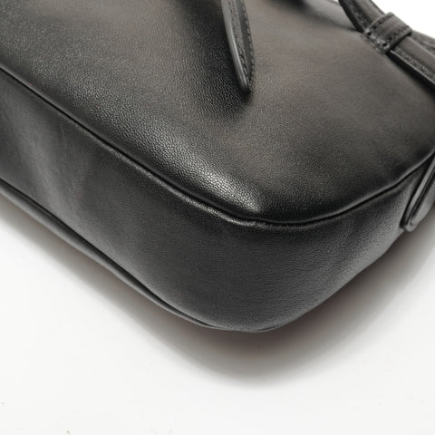 Miu Miu Aventure Nappa Leather Shoulder Bag black WS28374