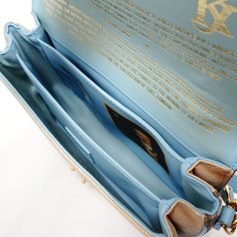 LOUIS VUITTON 2017 Monogram Celty Masters Pochette Metis MM Handbag blue WS28376