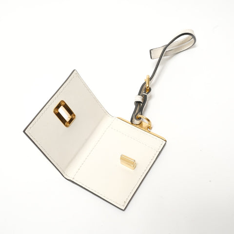 PRADA Bibliotheque Saffiano Leather 2WAY Handbag white WS28378