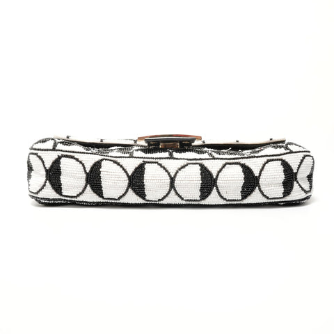 FENDI Mamma Baguette Beads Shoulder Bag multicolor WS28380