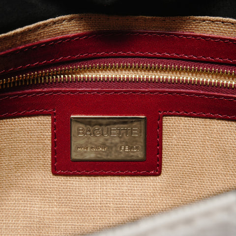 FENDI Mamma Baguette Beads Shoulder Bag multicolor WS28380