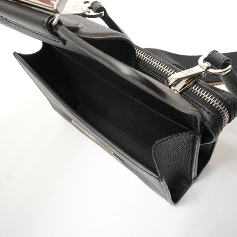 FENDI Double baguette bag Shoulder Bag black WS28381