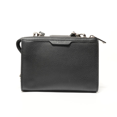 FENDI Double baguette bag Shoulder Bag black WS28381