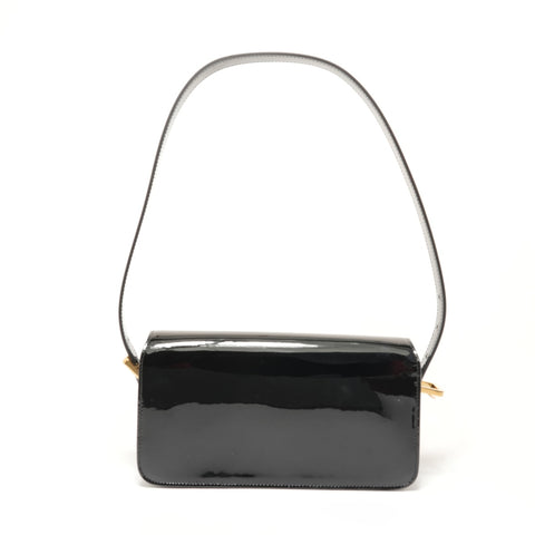 Christian Dior Miss Dior Enamel Shoulder Bag black WS28382