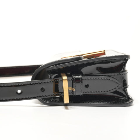 Christian Dior Miss Dior Enamel Shoulder Bag black WS28382
