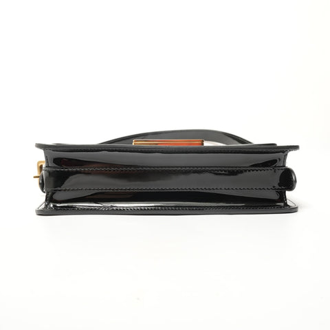 Christian Dior Miss Dior Enamel Shoulder Bag black WS28382