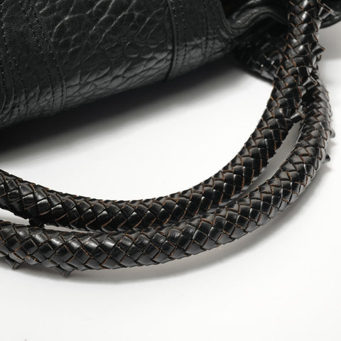 FENDI Spybag Leather Shoulder Bag black WS28383