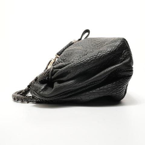 FENDI Spybag Leather Shoulder Bag black WS28383