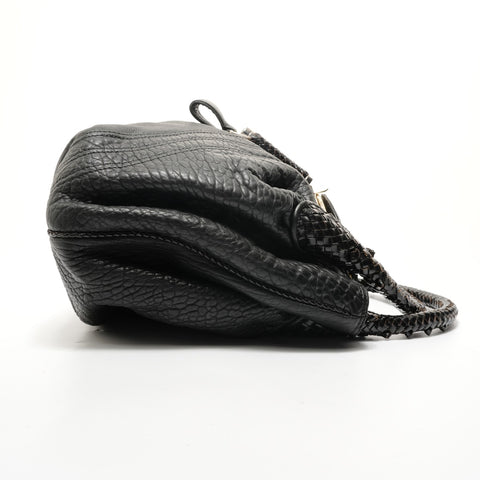 FENDI Spybag Leather Shoulder Bag black WS28383