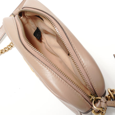 GUCCI GG Marmont Camera Bag Shoulder Bag beige WS28389