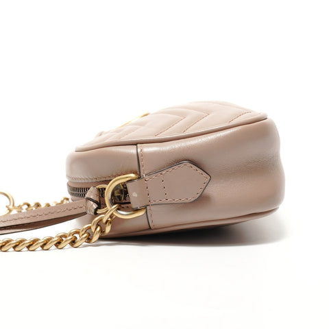 GUCCI GG Marmont Camera Bag Shoulder Bag beige WS28389