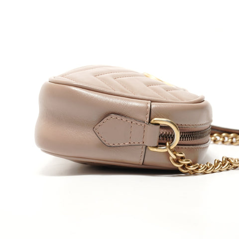 GUCCI GG Marmont Camera Bag Shoulder Bag beige WS28389