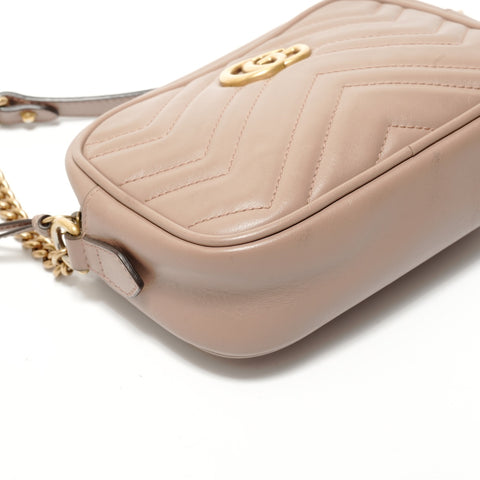 GUCCI GG Marmont Camera Bag Shoulder Bag beige WS28389
