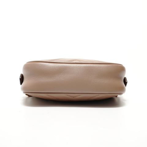 GUCCI GG Marmont Camera Bag Shoulder Bag beige WS28389