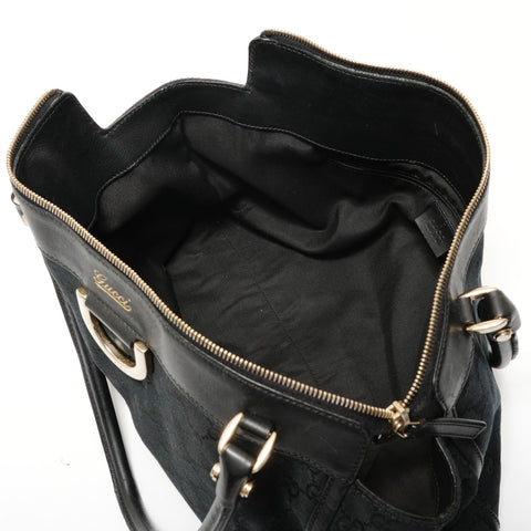 GUCCI GG canvas Abbey Tote Bag black WS28393