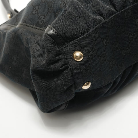 GUCCI GG canvas Abbey Tote Bag black WS28393