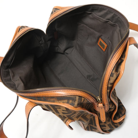 FENDI Zucca canvas Tote Bag Brown WS28394